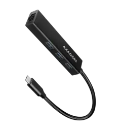 Хаб концентратор AXAGON HMC-GL3A SuperSpeed USB-C hub + gigabit LAN