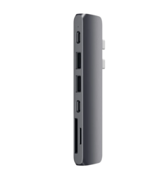 Хаб Satechi Aluminum Type-C Pro Hub Adapter Space Gray (ST-CMBPM)