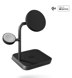 Зарядна станція Zens Office Charger Pro 3 Wireless Black (ZEDC25B/00)