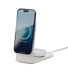 Зарядний пристрій Native Union Rise 2-in-1 Qi2 Sandstone (RS-2IN1-SAN)