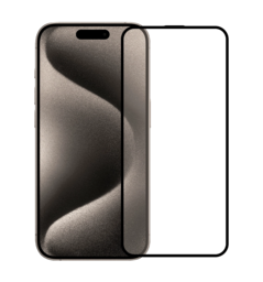 Захисне скло BLADE ANTISTATIC Series Full Glue iPhone 15 Pro (black)