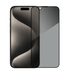 Захисне скло Blueo Full Cover Anti-Peep Glass for iPhone 15 Pro