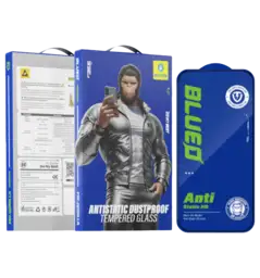 Захисне скло Blueo Full Cover HD iPhone 15/16 Anti-Static (Black)