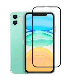 Захисне скло Monblan для iPhone Xr/11 2.5D Anti Static 0.26mm (Black)