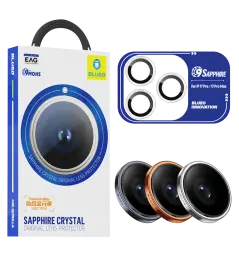 Захисне скло на камеру Blueo iPhone 17 Pro/ 17 Pro Max NPB29 Sapphire Crystal Series (Silver)
