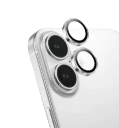 Захисне скло на камеру Keephone KP-SPL-008 iPhone 16/16 Plus Silver (KPALCL16SL)