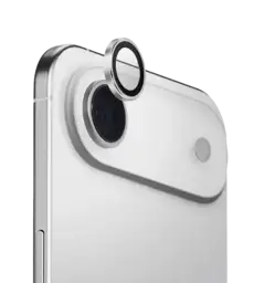 Захисне скло на камеру UNIQ Optix Aluminium Camera iPhone 17 Air Срібний UNIQ-IP6.6 (2025) - ALENSSSIL