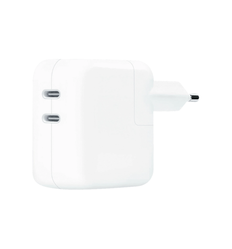 35W Dual USB-C Port Power Adapter (MNWP3ZM/A)