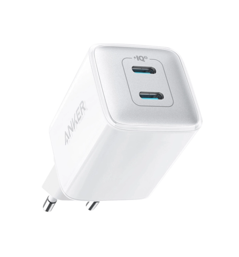 Адаптер ANKER PowerPort 521 Nano Pro - 40W 2xUSB-C PIQ3.0 (Білий)