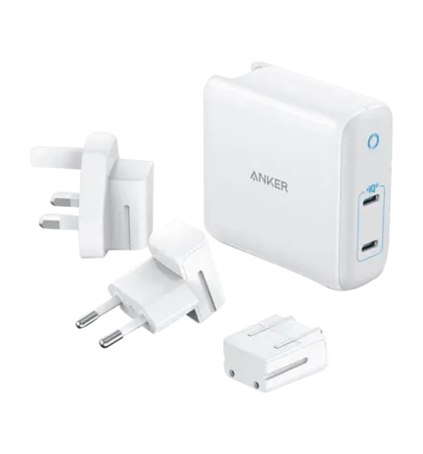 Адаптер ANKER PowerPort Atom III Duo - 60W 2xUSB-С (Білий) (6595759)