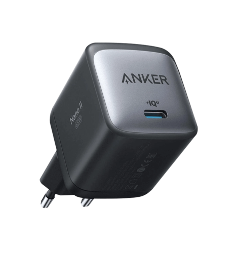 Адаптер ANKER PowerPort III Nano II 65W USB-C GaN (Чорний)