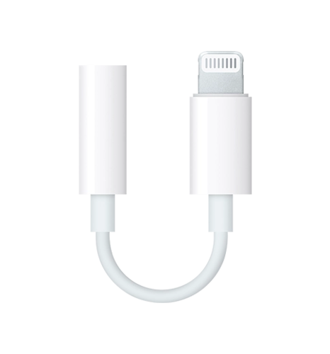 Lightning to 3.5 mm Headphone Jack Adapter (MMX62ZM/A)