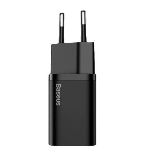 Адаптер Baseus Super Si quick charger IC 30W EU Black (CCSUP-J01)