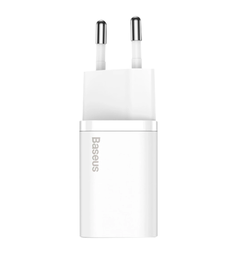 Адаптер Baseus Super Si quick charger IC 30W EU White (CCSUP-J02)