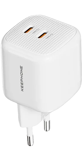 Адаптер Keephone THOMAS C-C+45W(2C) White (KPTOM10CCWH)