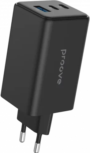 Адаптер Proove Pocket GaN Max 100W (2Type-C + USB) (black)