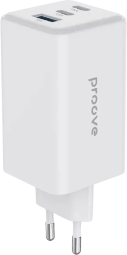 Адаптер Proove Pocket GaN Max 100W (2Type-C + USB) (white)