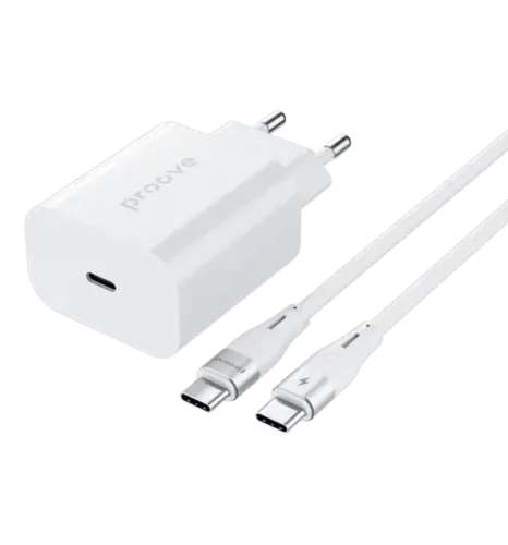 Адаптер Proove Rapid 30W (Type-C) + Кабель Type-C to Type-C