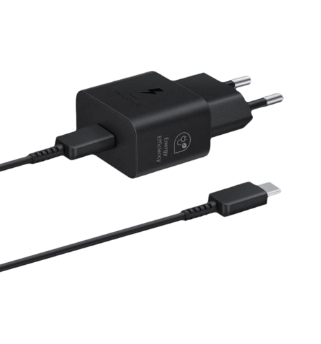 Адаптер Samsung Travel Adapter + Type-C cable 25W Black (EP-T2510XBEGEU)