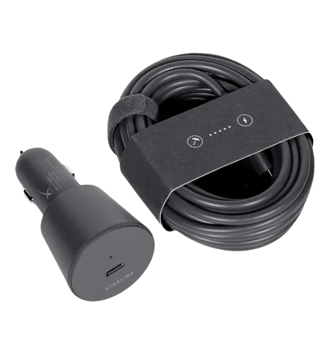 Адаптер Starlink Mini Car Adapter и кабель Mini USB-C 5 метрів для живлення Starlink Mini