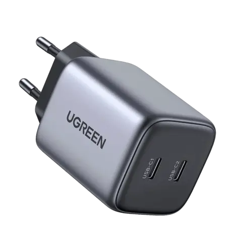 Адаптер UGREEN CD294 Nexode 45W Charger Space Gray (90573)