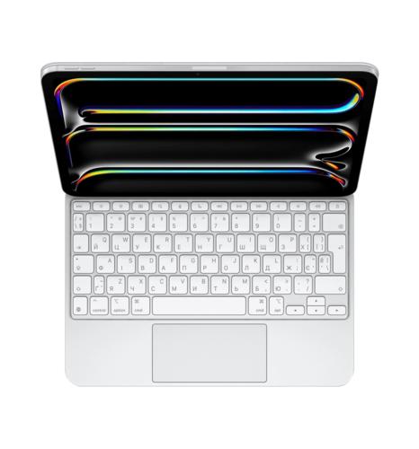 Apple Magic Keyboard for iPad Pro 11" (M4) - White UA (MWR03UA/A)