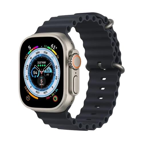 Apple Watch 49mm Ultra Titanium Midnight Ocean Band (MQET3) Б/В