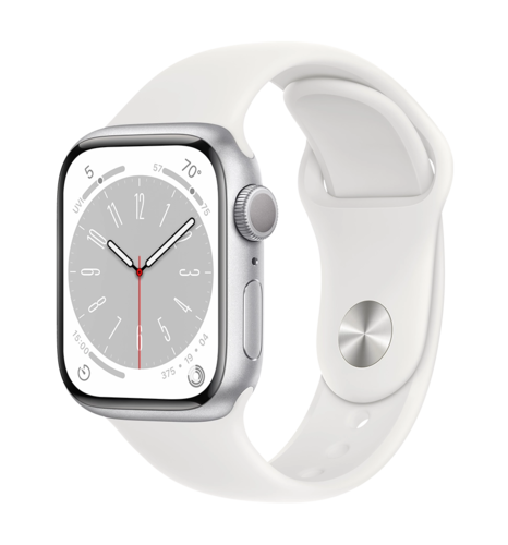 Apple Watch S8 41mm Silver Alu Sp Band (MP6K3/MP6L3/MP6M3)