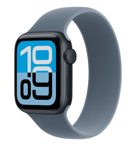 Apple Watch SE 3 GPS 44mm Midnight Aluminium Case w. Midnight Sport Band - M/l (MEHQ4) БВ