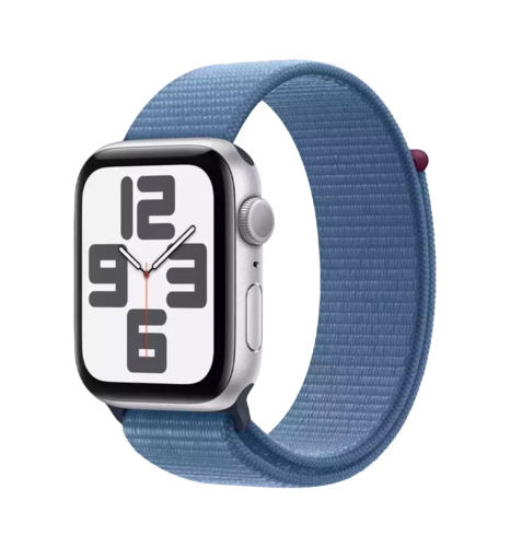 Apple Watch SE GPS 40mm Silver Aluminium Case Blue Sport  Loop  UA