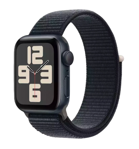 Apple Watch SE GPS 44mm Midnight Aluminium Case Midnight Aluminium Sport Loop  UA