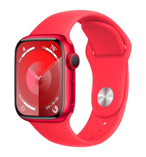 Apple Watch Series 9 45mm (PRODUCT)RED Aluminum Case with (PRODUCT)RED Sport Band M/L (MRXK3) Б/В