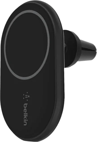 Автомобільний тримач смартфона Belkin Wireless Magnetic Qi, чорний (WIC004BTBK-NC)
