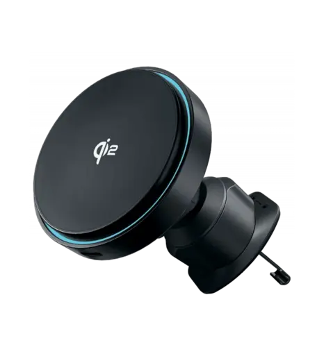 Автомобільний тримач з Бездротовим ЗП Proove Light Circle Qi2 15W