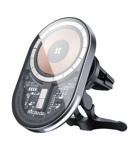 Автотримач Mcdodo [CH-2340] Transparent Wireless Charger with MagSafe 15W (Grey)