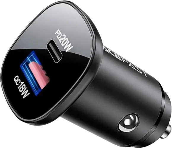 АЗП Acefast B1 Mini 38W Type-C + USB (black)