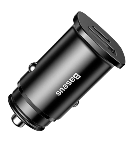 АЗП Baseus Square Metal PPS 30W A+C Black (CCALL-AS01)