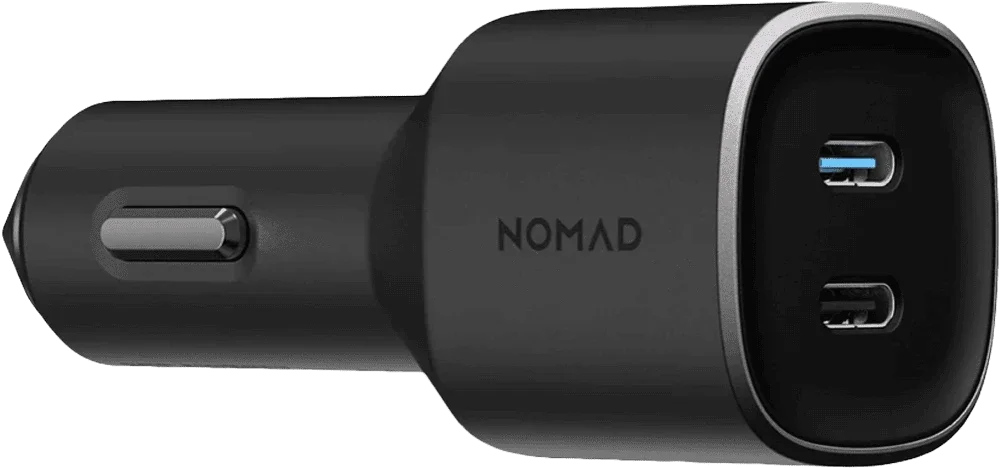 АЗУ Nomad Dual Port USB-C 70W Car Black (NM01895985)