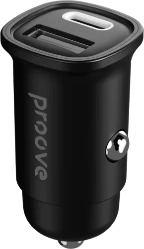 АЗП Proove Flash 30W (Type-C + USB) (black)