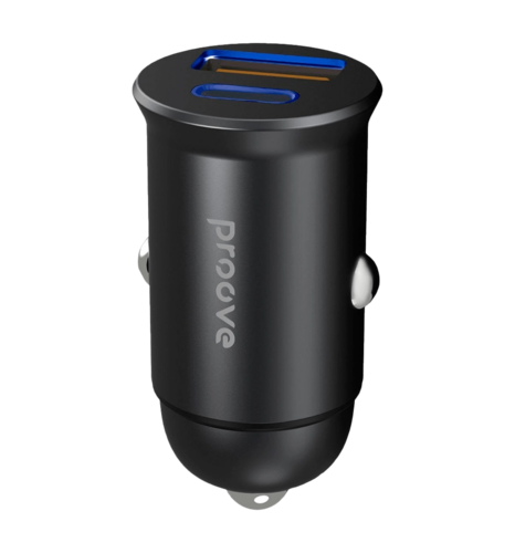 АЗП Proove Tiny Power Pro 65W (USB + Type-C) (black)