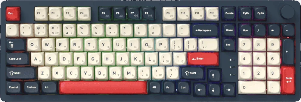 Бездротова механічна клавіатура GamePro Asgard Drakkar (MK305BL)