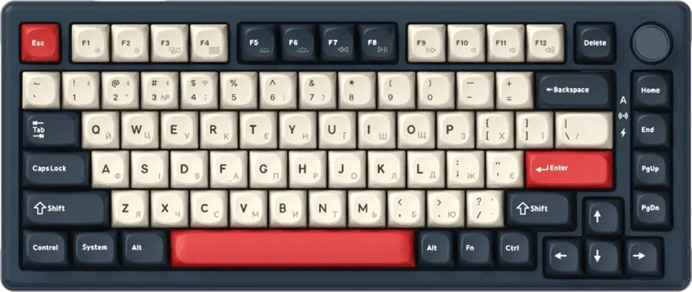 Бездротова механічна клавіатура GamePro Asgard Yord (MK266BL)