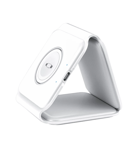 Бездротова Зарядка WIWU M6 Power Air 3in1 Series (White)