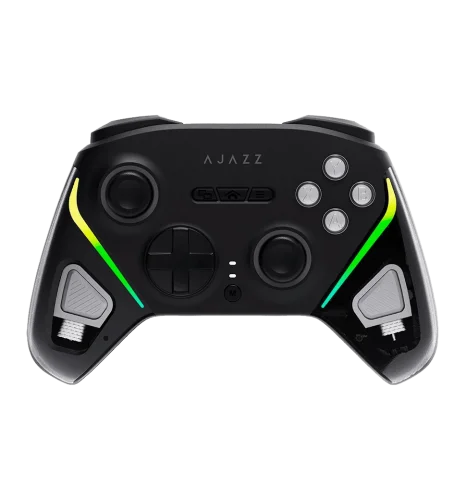 Беспроводной геймпад Ajazz GP100 2.4G/BT/USB (Switch/PC/iOS/Android) RGB Black