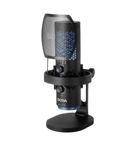 Бездротовий конденсаторний мікрофон BOOYA K5-02 RGB Black