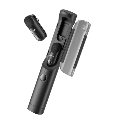 Бездротовий мікрофон BOYA Magic-07 Type-C/Lightning Black