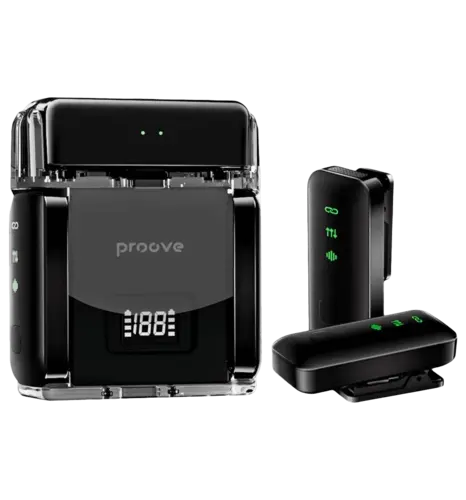 Бездротовий петличний мікрофон Proove Live (Black)