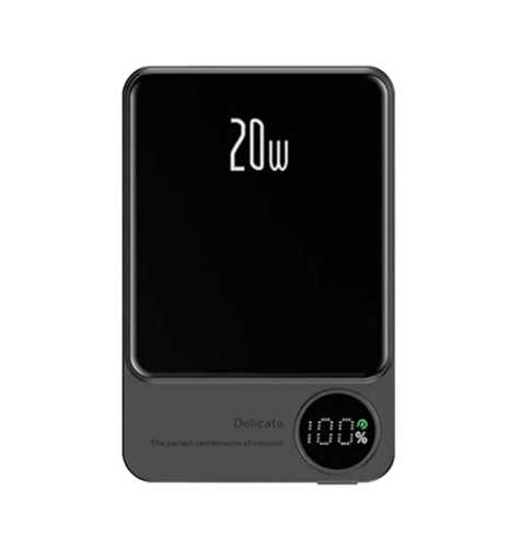 Бездротовий Power Bank 20W 5000mah (Space Gray)