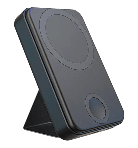 Бездротовий PowerBank 2in1 з підставкою (Black)