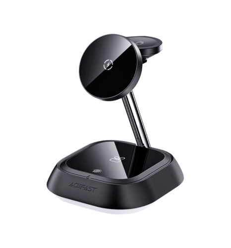 Бездротовий ЗП Acefast E16 Desktop 3in1 Charging Series (Black)